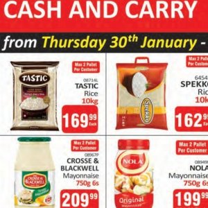 Rice at Kit Kat Cash&Carry