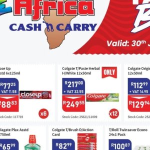   at Africa Cash and Carry