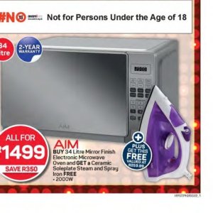 Microwave oven at Pick n Pay Hyper