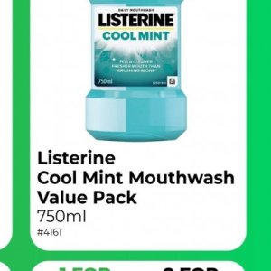 Mouthwash listerine  at Dis-Chem Pharmacies