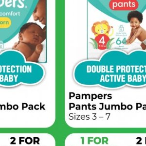 Diapers at Dis-Chem Pharmacies