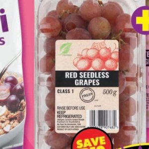 Grapes at Shoprite