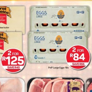 Eggs at Pick n Pay Hyper