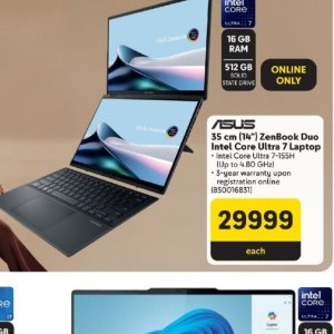 Laptop asus  at Makro