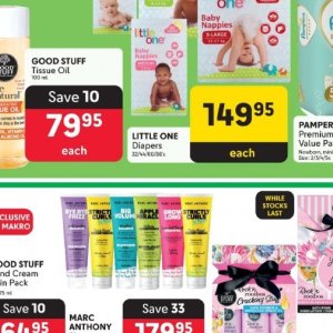 Diapers pampers  at Makro