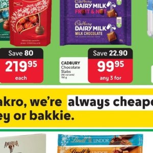 Chocolate at Makro