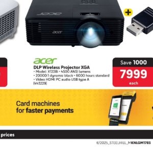 Projector at Makro