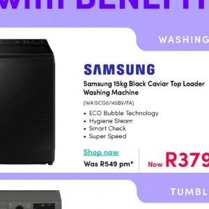 Washing machine samsung  at Teljoy