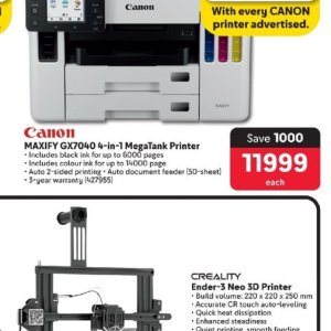 Printer at Makro