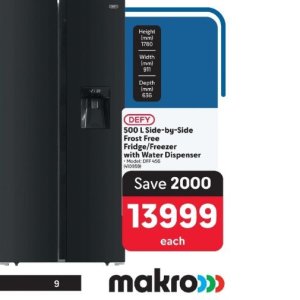 Freezer at Makro