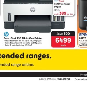 Printer at Makro