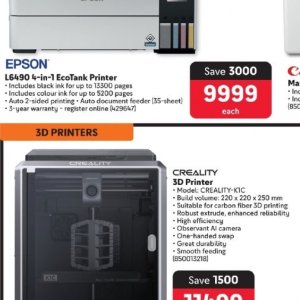 Printer at Makro