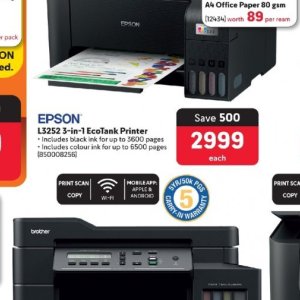 Printer at Makro