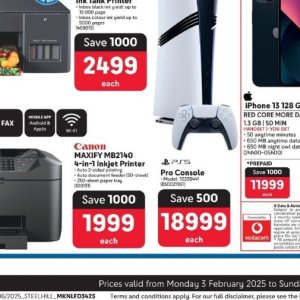 Printer at Makro