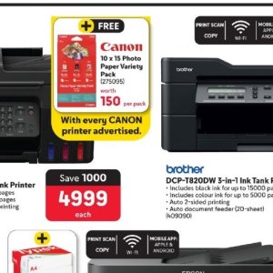 Printer at Makro