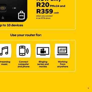 Smartphone huawei  at MTN