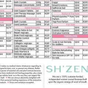 Supplements at Sh\'zen