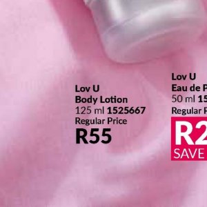 Body lotion at AVON