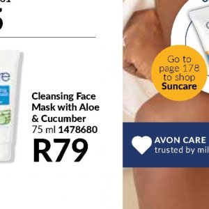 Face mask at AVON