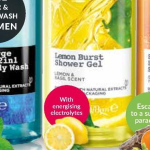 Shower gel at AVON