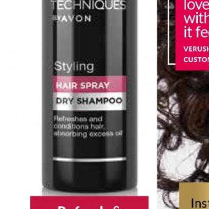 Hair spray at AVON