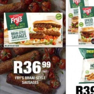 Sausages at Take n Pay