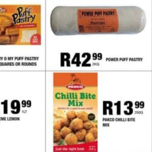 Puff pastry at Take n Pay