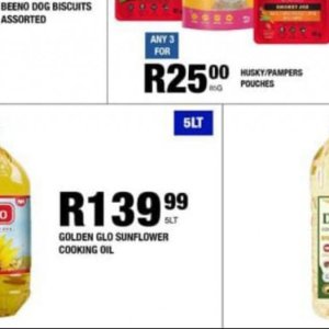 Sunflower oil at Take n Pay