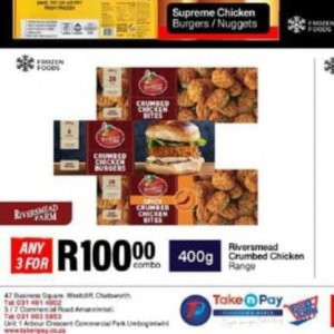 Burgers at Take n Pay