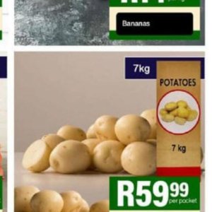 Potatoes at Take n Pay