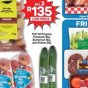 Potatoes at Pick n Pay Hyper