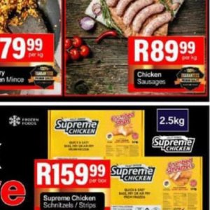 Sausages at Take n Pay