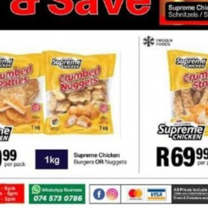 Burgers at Take n Pay