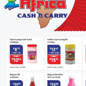 Salt at Africa Cash and Carry