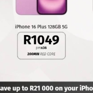 Iphone at Vodacom4U