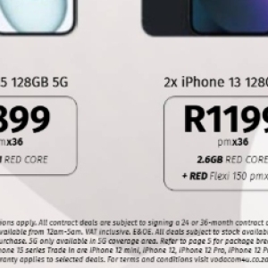 Iphone at Vodacom4U