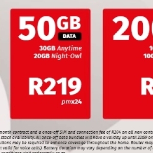 Router at Vodacom4U