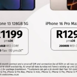 Iphone at Vodacom4U