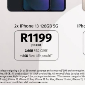 Iphone at Vodacom4U