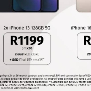 Iphone at Vodacom4U