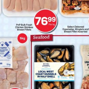 Seafood at Pick n Pay Hyper