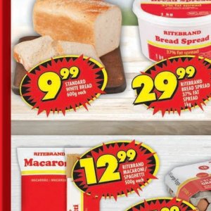 Bread at Shoprite