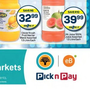 Juice at Pick n Pay Hyper