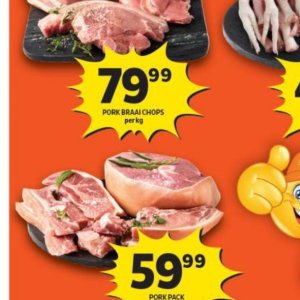 Pork at Shoprite