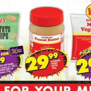 Peanut butter at Shoprite