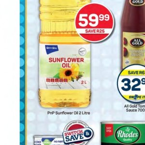 Sunflower oil at Pick n Pay Hyper