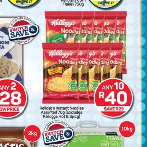 Noodles at Pick n Pay Hyper