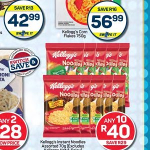 Noodles at Pick n Pay Hyper