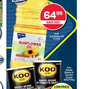 Sunflower oil at Pick n Pay Hyper