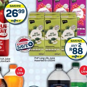 Juice at Pick n Pay Hyper